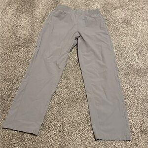 Gray Athletic Dress Pants